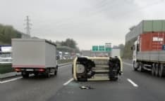 MONTALENGHE - 74enne ferita in un incidente stradale a Venaria