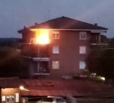 BUSANO - Prende fuoco una bombola, evacuata una palazzina - FOTO