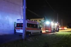 MONTALTO DORA - Incendio in alloggio: richiedente asilo intossicato, ricoverato all'ospedale di Ivrea