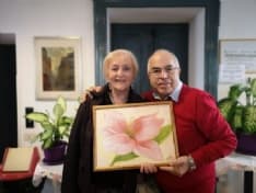 CUORGNE' - Un'opera di Vilma Giaudrone nella pinacoteca del Centro Anziani