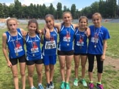 ATLETICA LEGGERA - A Torino ottimo secondo posto della squadra Ragazze dell’AVIS Atletica Ivrea