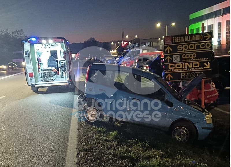 VOLPIANO - Ennesimo incidente in corso Europa, tre veicoli coinvolti: feriti in ospedale - FOTO