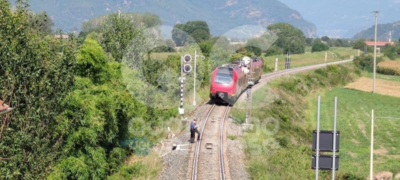 TRENO INVESTE UNA PERSONA - L'incidente tra Ivrea e Montalto Dora: un uomo portato al Cto di Torino - FOTO e VIDEO