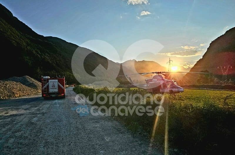 RIBORDONE - Due escursionisti in difficoltà, salvati dai vigili del fuoco - FOTO