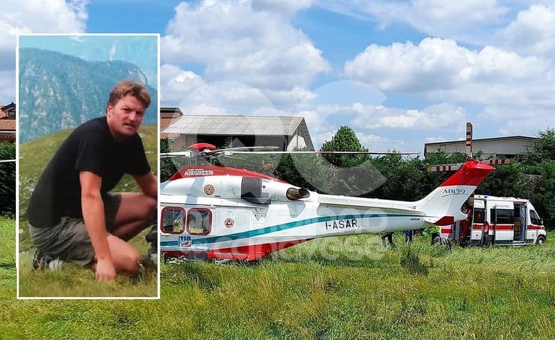 CASTELLAMONTE - In lacrime per la morte del cantoniere comunale Gabriele Caretto - FOTO