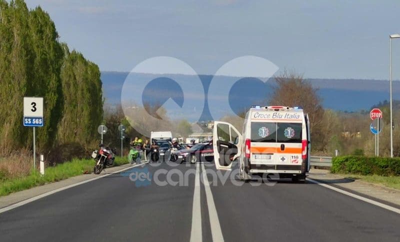 COLLERETTO GIACOSA - Schianto di Pasqua, motociclista ancora ricoverata al Cto