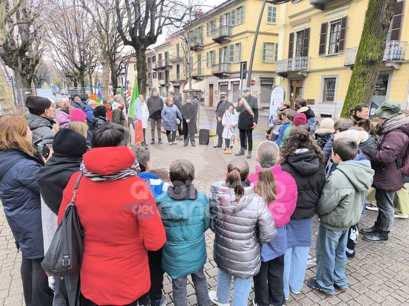 RIVAROLO CANAVESE - La triste storia di Elena, morta nelle camere a gas a soli dieci anni, celebrata nel «Giorno della Memoria» - FOTO