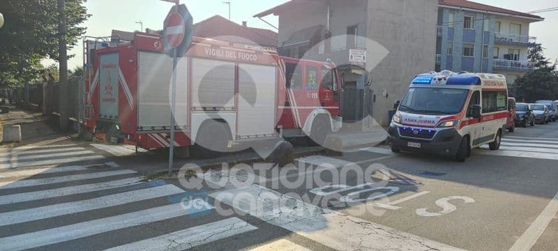 RIVAROLO CANAVESE - Cadavere in decomposizione trovato in un alloggio di viale Losego - FOTO