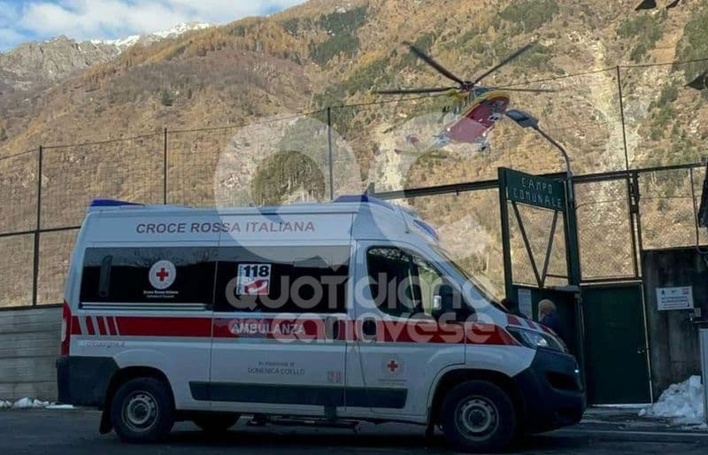 LOCANA - Donna di Sparone va in shock anafilattico durante la visita a un parente: elitrasportata all’ospedale di Ciriè