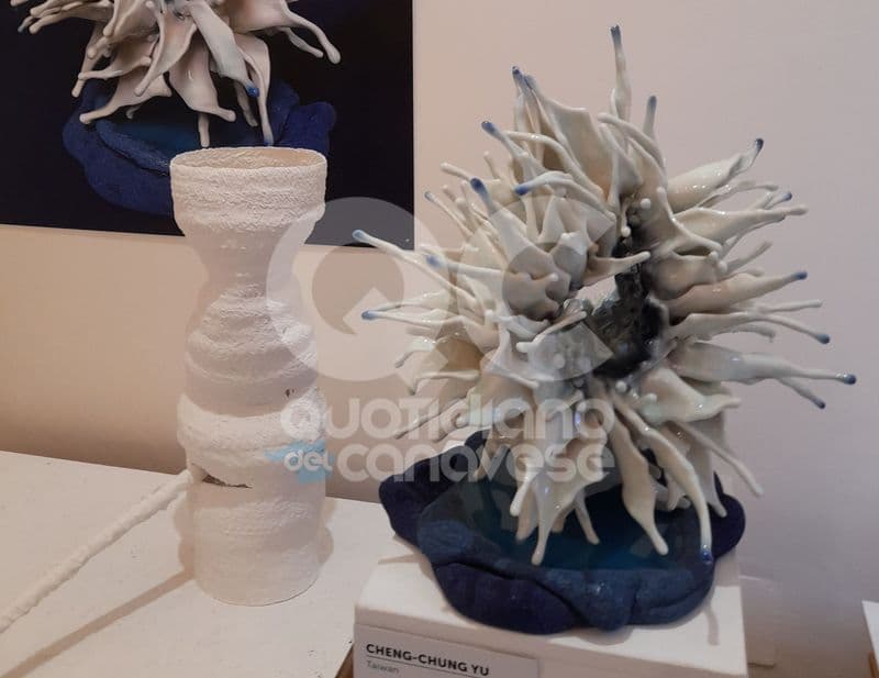 CASTELLAMONTE - Mostra della Ceramica, premiati gli artisti del concorso Ceramics in love - FOTO