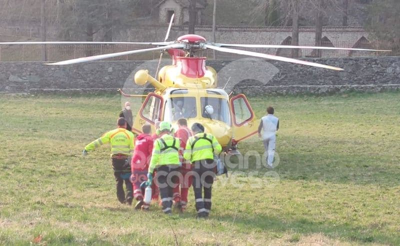 PARELLA - Precipita da una finestra mentre lavora: dopo oltre un mese è fuori pericolo