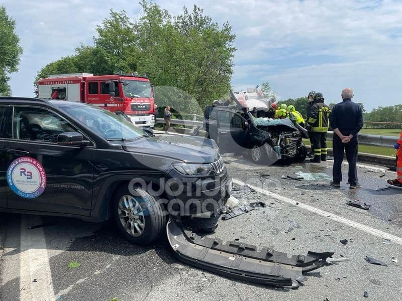 SPINETO - Schianto sulla circonvallazione, automobilista di San Benigno Canavese in prognosi riservata