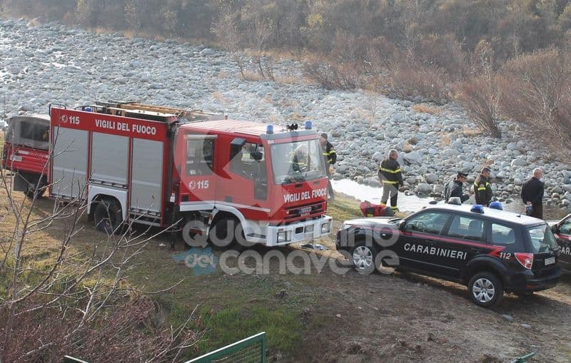 QUINCINETTO - Il cadavere di una donna recuperato nelle acque della Dora