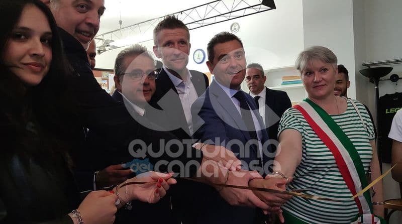 FIORANO CANAVESE - L'arbitro Daniele Orsato all'inaugurazione della nuova sede Aia di Ivrea - FOTO e VIDEO