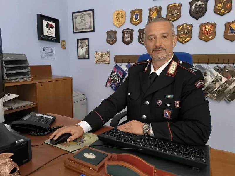 AGLIE' - Il maresciallo capo Michelangelo Campisi è il nuovo comandante dei carabinieri alladiesi