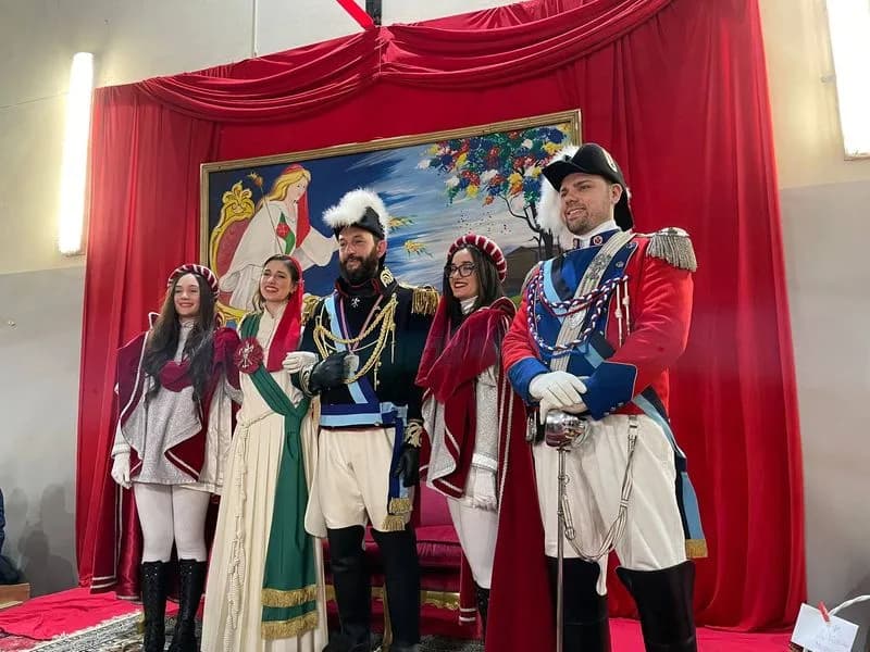 ALBIANO D'IVREA - Carnevale: applausi per la Mugnaia, Benedetta Camoletto