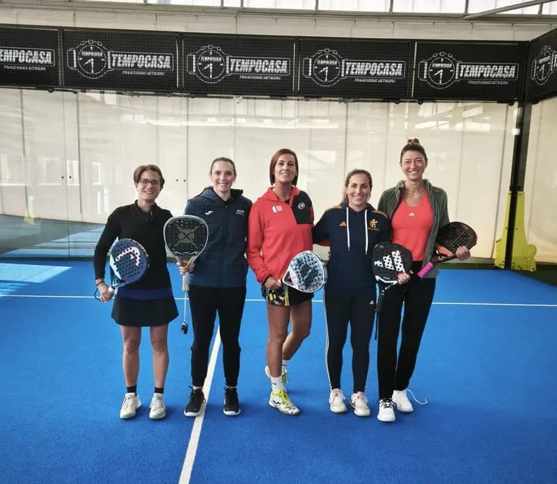 BAIRO - Canavese padel, spettacolare clinic day con le campionesse Lara Meccico e Chiara Giaquinta - FOTO