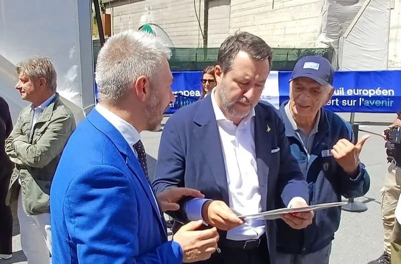 PONTE PRETI - Soldi ancora bloccati: Suppo ha incontrato (brevemente) il ministro Matteo Salvini