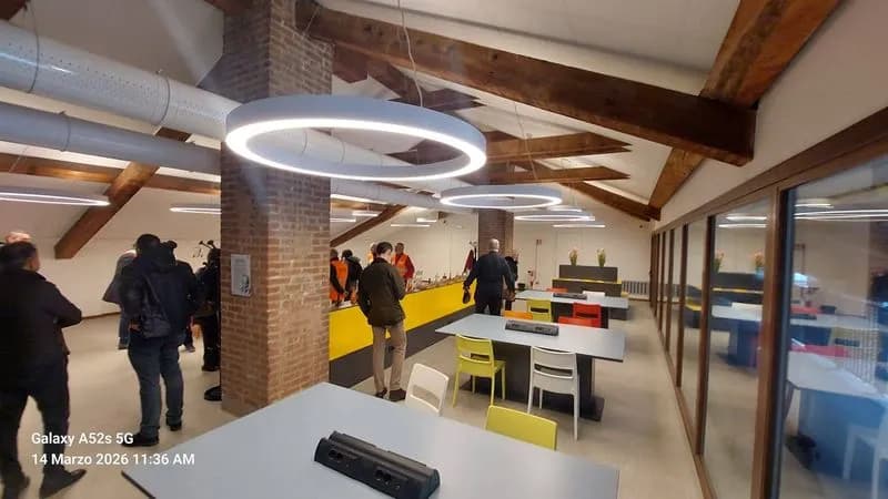 BORGARO - Inaugurata la nuova aula studio dedicata a Piero Angela - FOTO