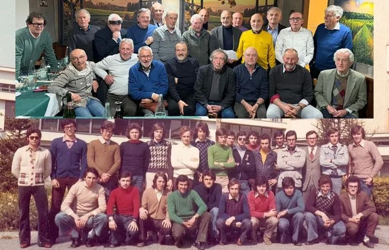 RIVAROLO CANAVESE - 51 anni dopo, a Borgiallo, la cena di classe della Quinta B dell'Itis «Lagrange»
