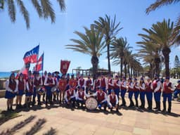 BORGOFRANCO D'IVREA - Successo internazionale in Tunisia per i Pifferi e Tamburi di Baio Dora - FOTO