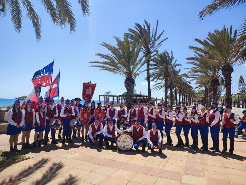 BORGOFRANCO D'IVREA - Successo internazionale in Tunisia per i Pifferi e Tamburi di Baio Dora - FOTO