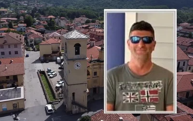 BORGOFRANCO D'IVREA - Dolore e lacrime per la morte di Fabio Pitti: aveva solo 42 anni
