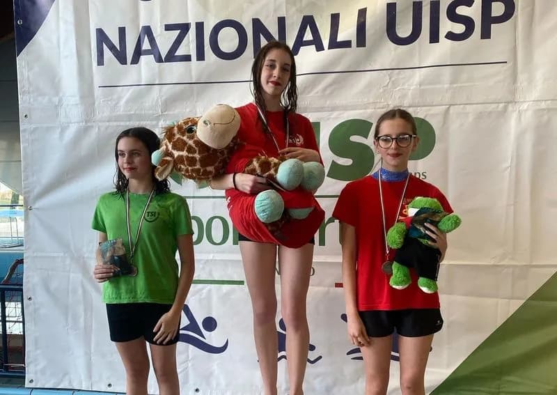 CALUSO - Nuoto sincronizzato, gli atleti della Libertas conquistano 5 medaglie ai campionati nazionali - FOTO
