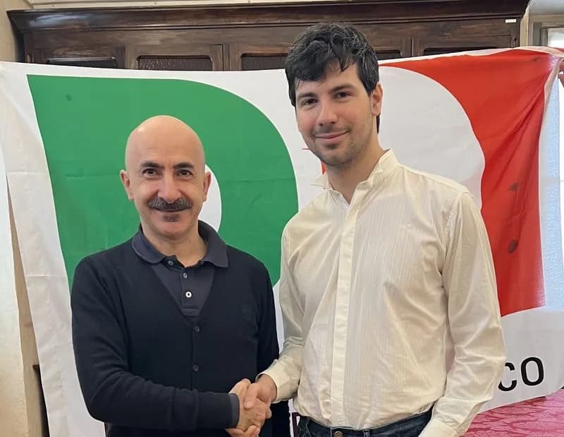 CASELLE - Il giovane Andrea Borello nuovo segretario del Pd locale