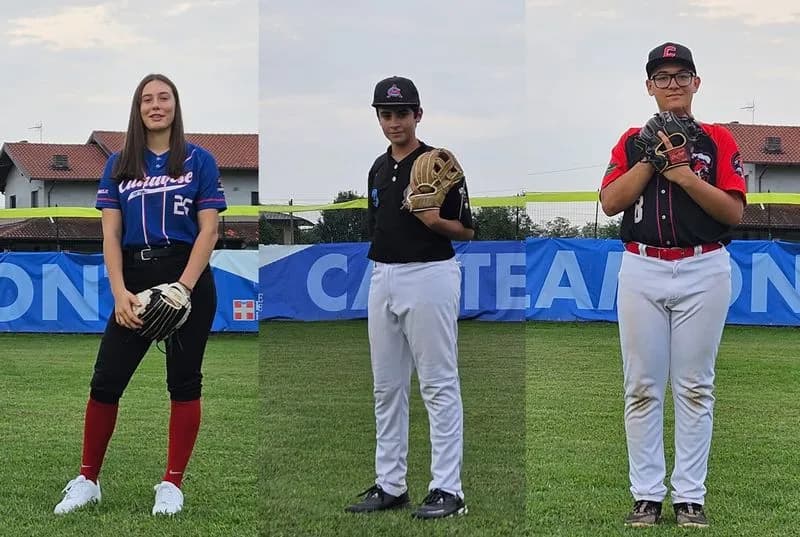 CASTELLAMONTE - Otto atleti del Canavese Lynx al Torneo delle Regioni di baseball e softball - FOTO