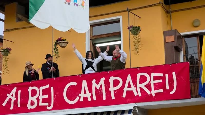 CASTELLAMONTE - Un successo il carnevale di Campo Canavese - FOTO