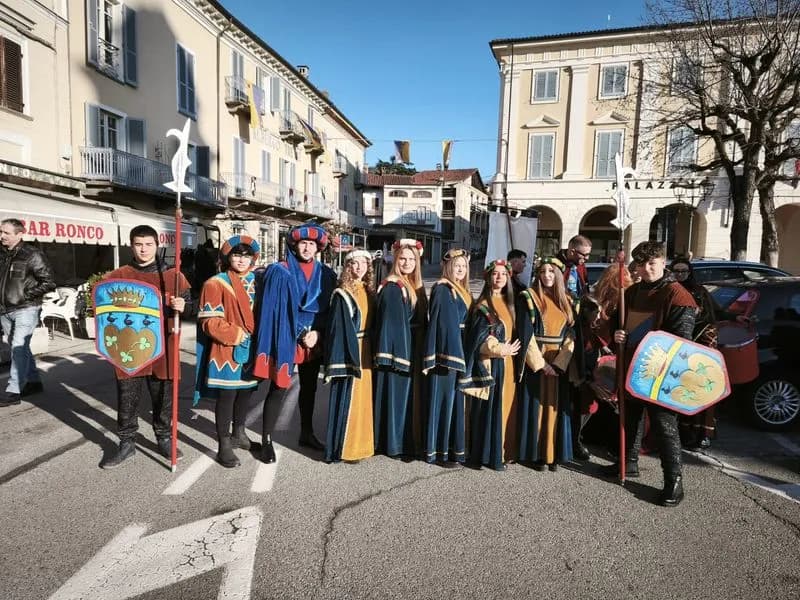 CASTELLAMONTE - Antico carnevale 2026, ecco damigelle, terzieri e clavario - FOTO