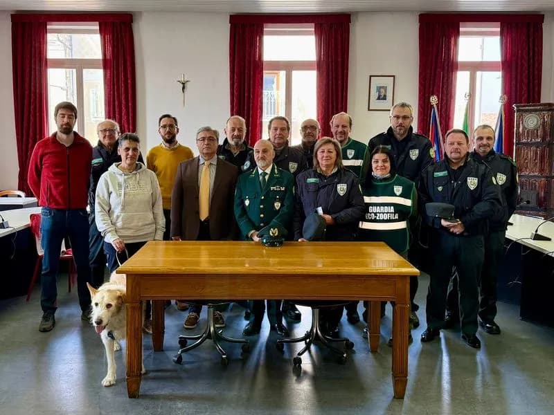 CASTELLAMONTE - Rinnovata la convenzione con la Guardie Ambientali - FOTO