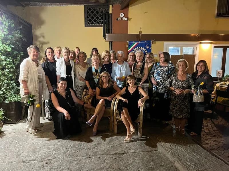 CASTELLAMONTE - Celestiana Ronchetto riconfermata presidente dell'Inner Wheel - FOTO