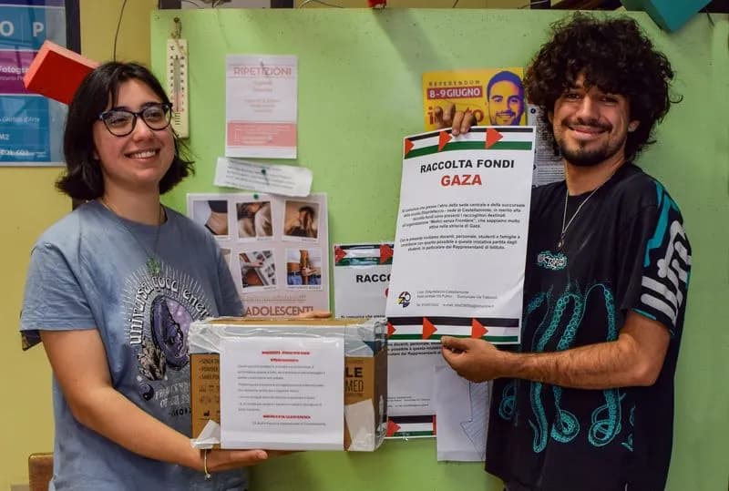 CASTELLAMONTE - Stop alla guerra a Gaza, raccolta fondi degli studenti del Faccio per inviare aiuti umanitari