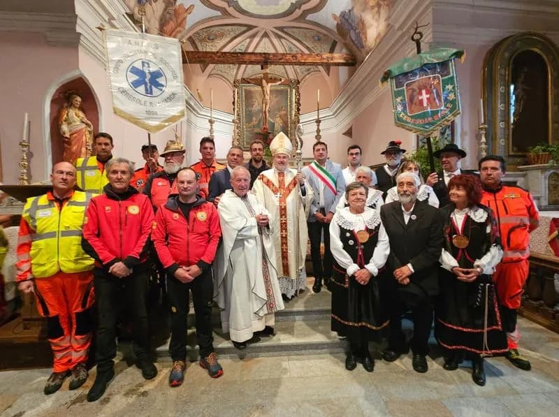 CERESOLE REALE - Anche il vescovo d'Ivrea per la festa patronale - FOTO