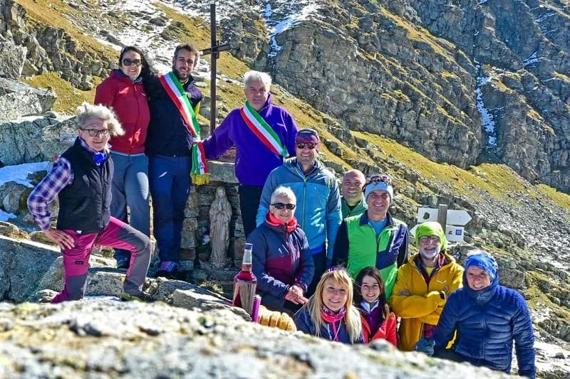 CERESOLE REALE - Al Colle della Crocetta il ritrovo con Groscavallo - FOTO