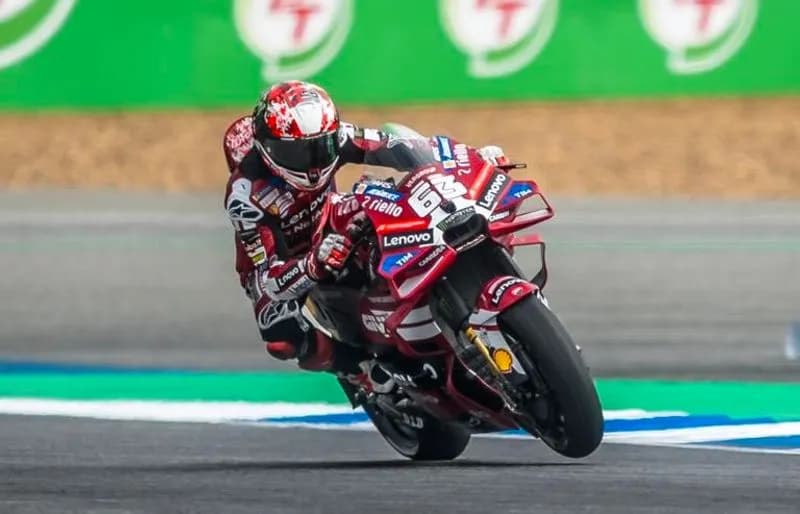 CHIVASSO - Moto Gp, Thailandia amara per Bagnaia che chiude ancora nono