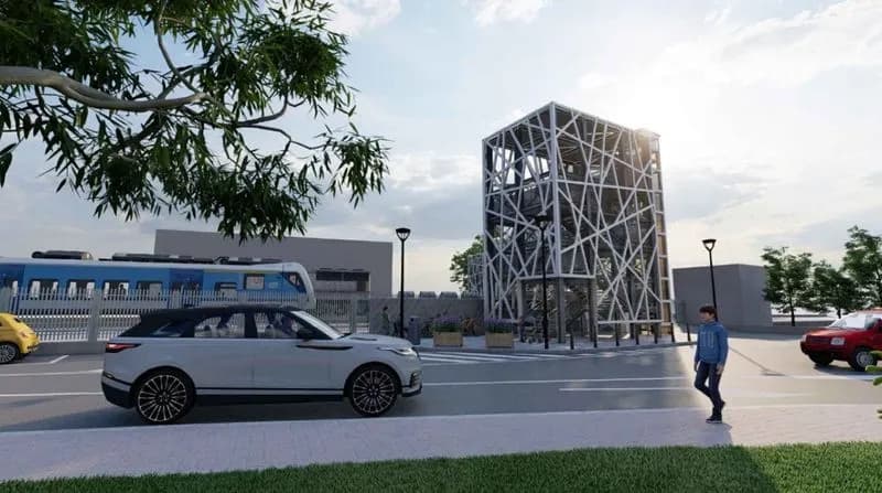 CHIVASSO - Al via la costruzione della passerella pedonale di via Mazzè