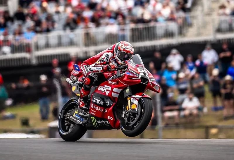 CHIVASSO - Moto Gp, grande ritorno di Pecco Bagnaia: secondo posto nella Sprint in America