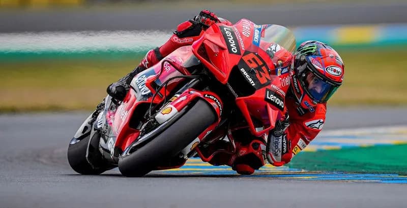 MOTO GP - Pecco Bagnaia è soltanto nono nel gran premio di Ungheria