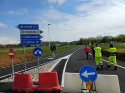 CUCEGLIO - Addio traffico pesante: inaugurata la circonvallazione che «libera» Cascine Cuffia - FOTO