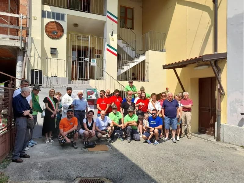 CUORGNE' - Un nuovo defibrillatore a Salto in ricordo di Alberto Bersano - FOTO