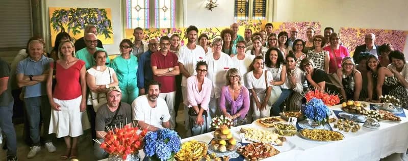 CUORGNE' - Inaugurato il progetto «Curare a colori»: nuovi pannelli decorativi abbelliscono l'ospedale - FOTO e VIDEO