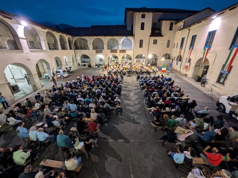 CUORGNE' - 2 giugno in musica con il concerto delle Filarmoniche - FOTO