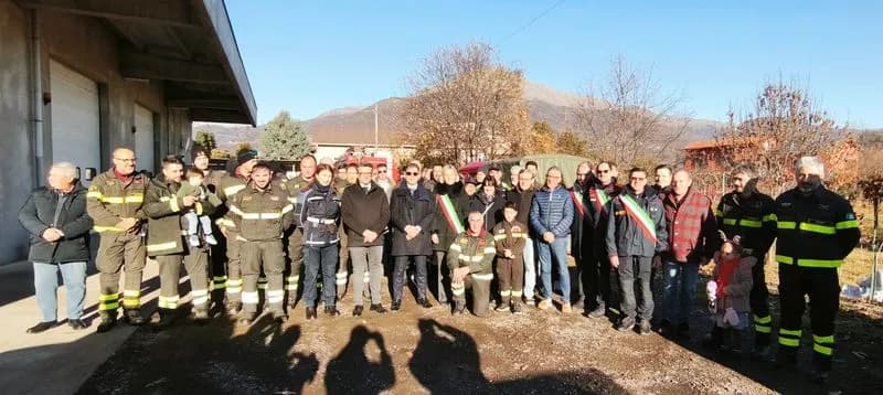 CUORGNE' - La città ringrazia i suoi vigili del fuoco: celebrata Santa Barbara - FOTO