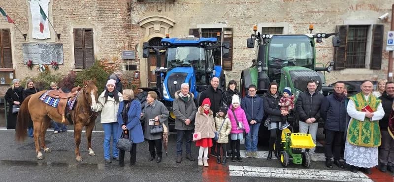 FELETTO - Celebrata la tradizionale festa di Sant'Antonio - FOTO