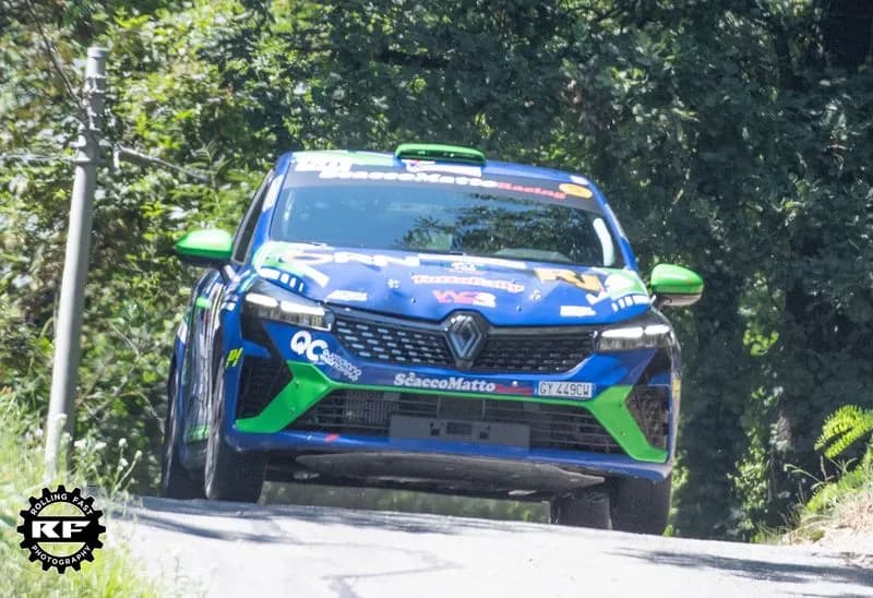 FORNO CANAVESE - Gabriele Priante e il navigatore Mattia Pastorino trionfano al Rally di Castiglione - FOTO