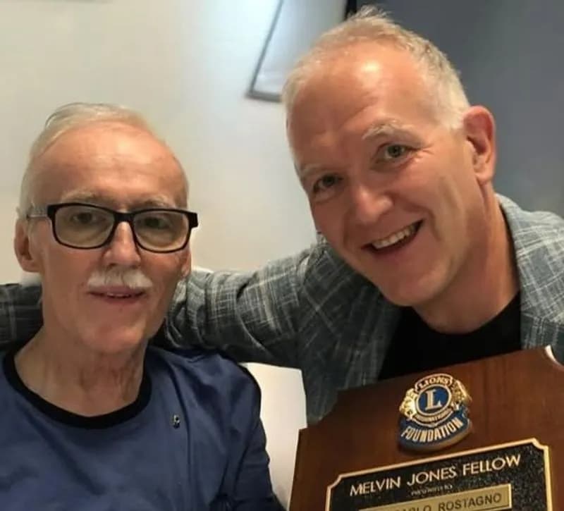 FORNO CANAVESE - Il Lions alto Canavese piange la scomparsa di Giancarlo Rostagno