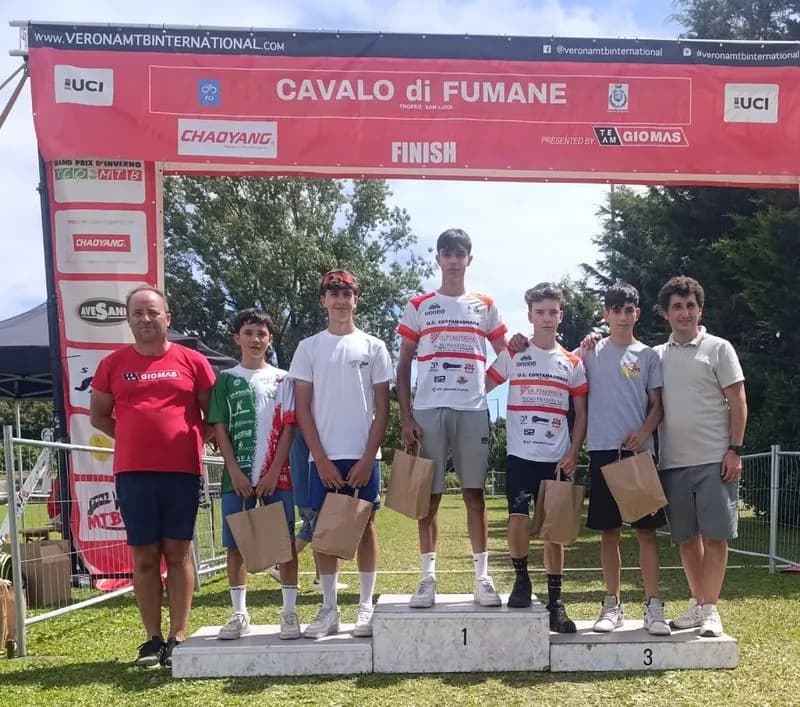 FRONT CANAVESE - Rock Bike Team, Riva è terzo in Veneto: premiato anche Valerio Panero - FOTO
